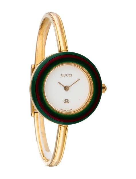 gucci watch benzels|authentic Gucci bezel watch.